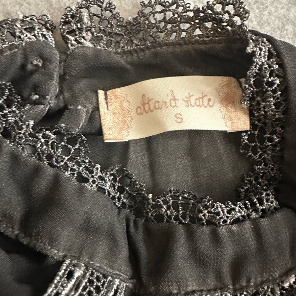 Altar’d State black washed out sleeveless dress size S - Picture 8 of 8